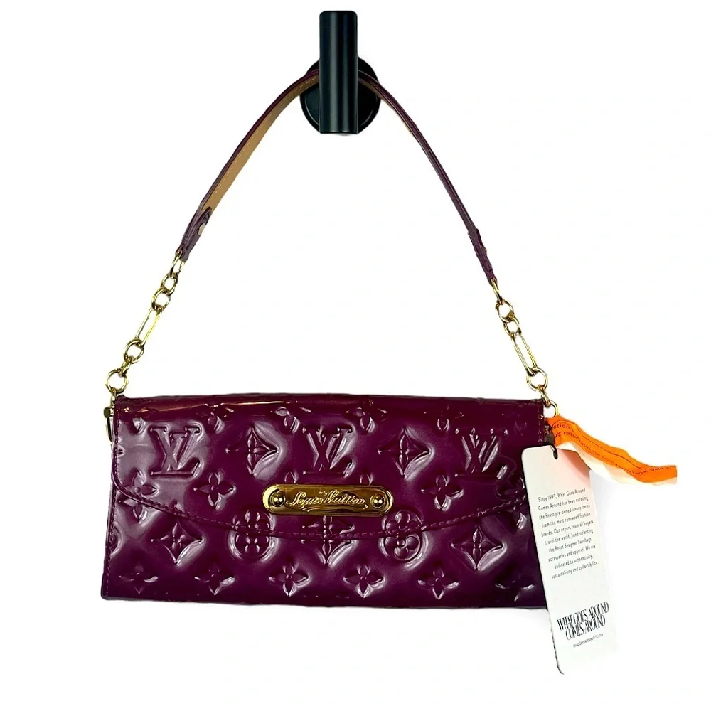 Louis Vuitton Sunset Boulevard in Amarante Vernis Leather